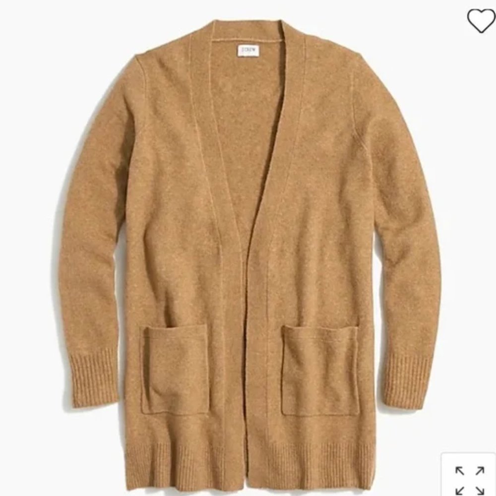 J.Crew Camel Cardigan